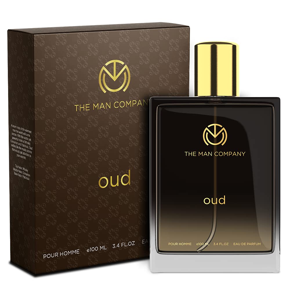 The Man Company Oud Perfume for Men | Premium Long Lasting Fragrance Body Spray | EDP for Men (Eau De Parfum) - 100ml | Valentine Gift For Man 100 ml (Pack of 1