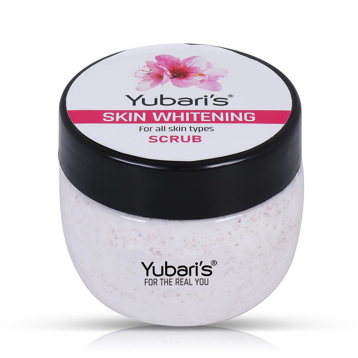 Yubari's Skin Whitening Scrub For Face & Body (190 Ml) | All Skin |For Deep Exfoliation | Dead Skin Remover | Tan Removal | Blackhead Remover