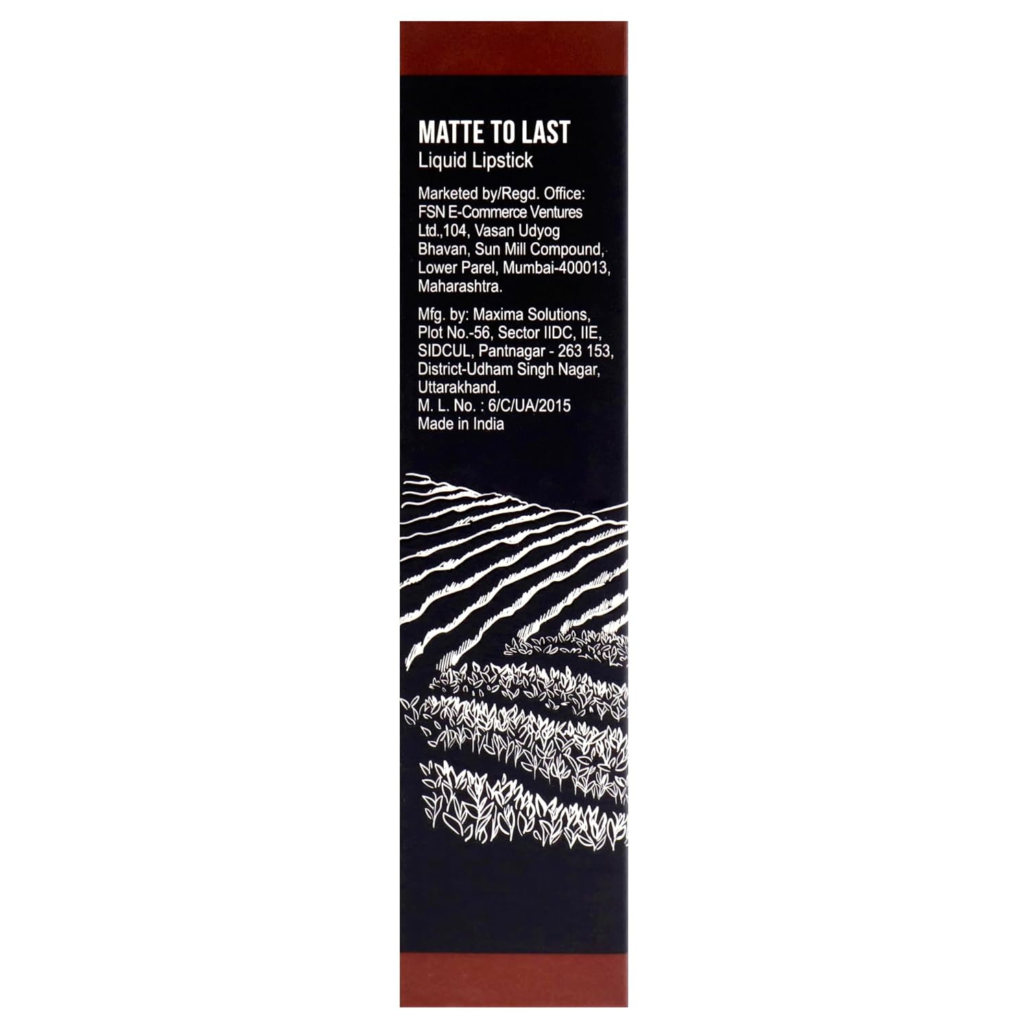 Nykaa Matte to Last Liquid Lipstick, Matte Finish, 5ml - 18 Chai