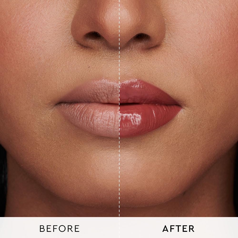 Kiro Glossfinity Crème Gloss - Nutty Nutmeg, 5ml | High-Shine Nude Lip Gloss | Hydrating, Non-Sticky Formula | Enriched with Murumuru & Cupuacu Butters | 8 Shades for Every Indian Skin Tone