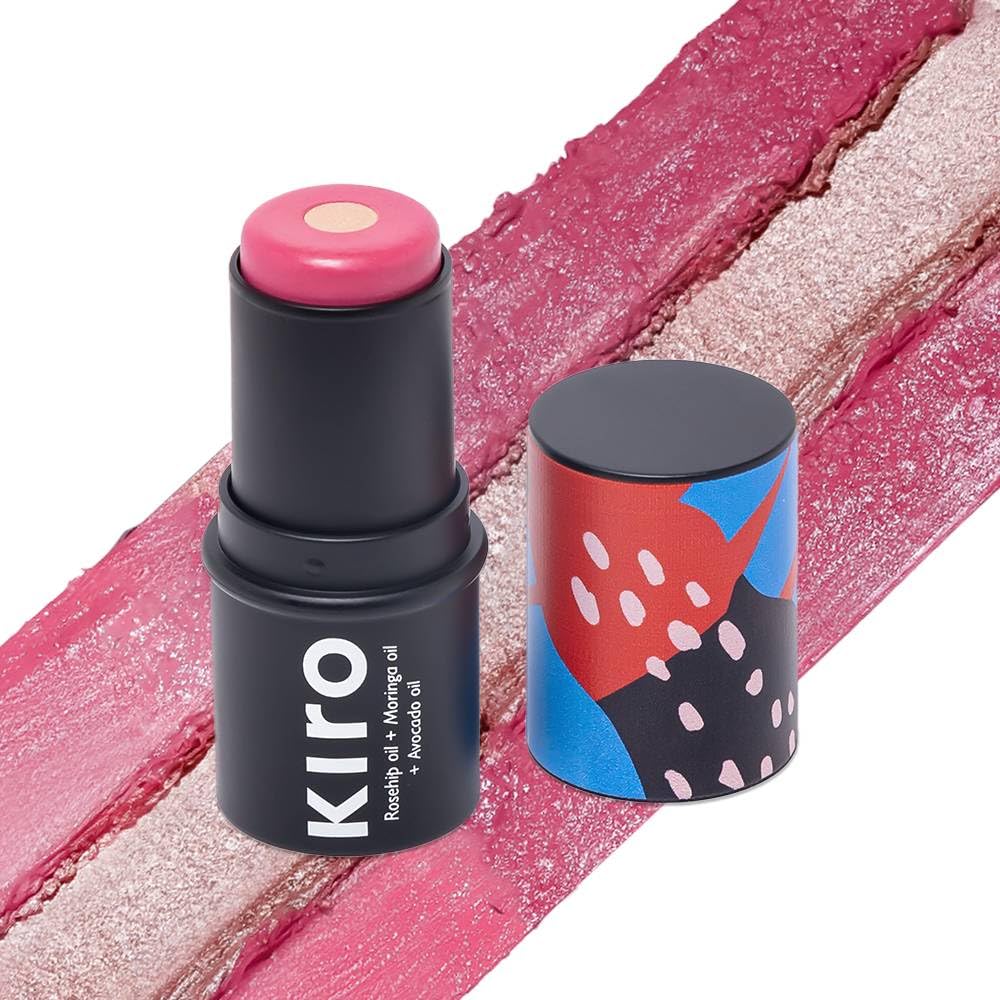 Kiro Wonder Wand Multi-Stick - Pink Opal, 7.5g | 3-in-1 Stick - Blush, Eyeshadow & Lip Tint | Creamy, Weightless & Long-Lasting | Rosehip, Avocado & Moringa Oil Infused | Hydrating with Glowing Core
