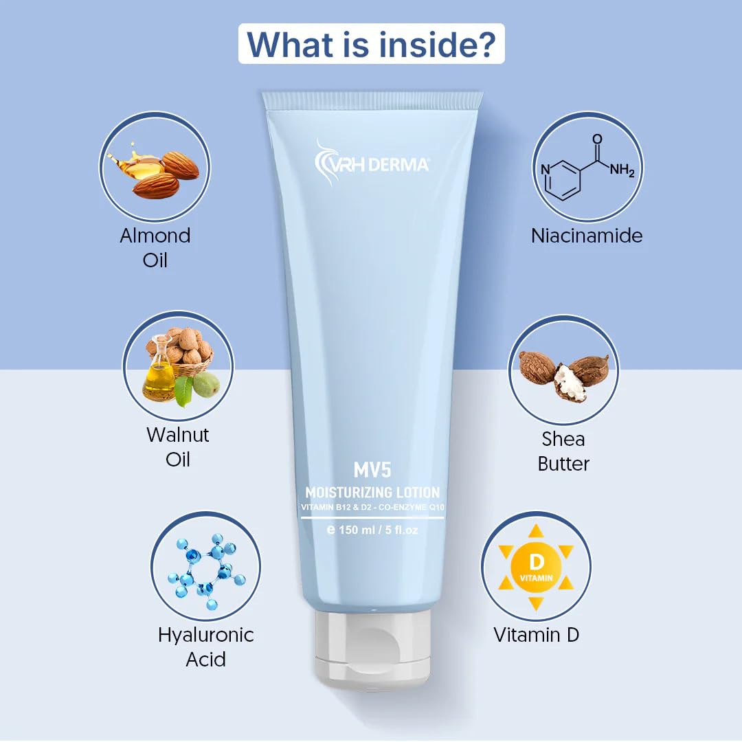 VRH DERMA MV5 Moisturizing Lotion, 150ml / 5 fl.oz