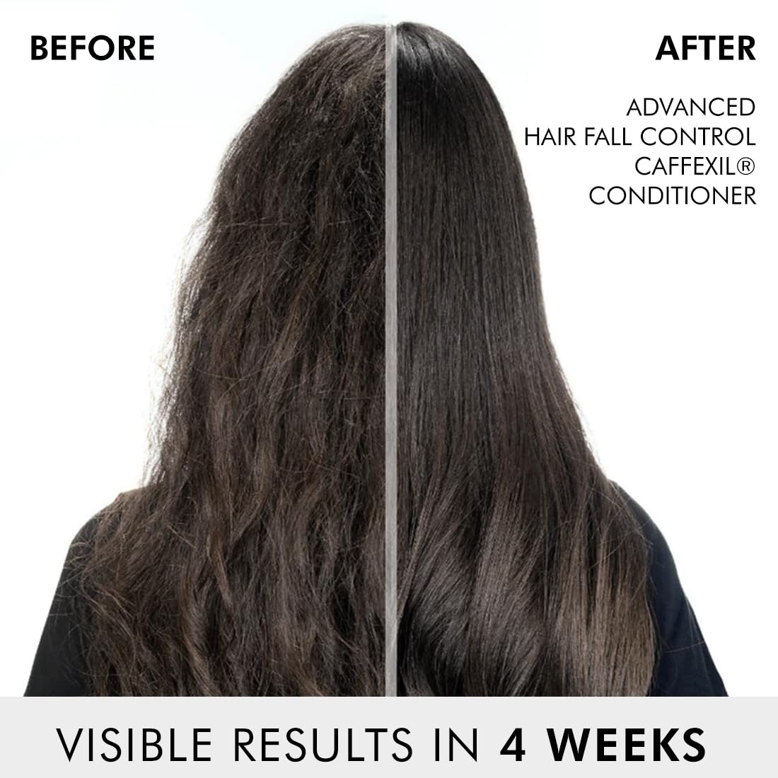 mCaffeine Caffexil Shampoo with Keratin, Biotin & Rosemary - 250 ML| Advanced 80% Hair Fall Control | Reduces Breakage & Thinning | Anti Dandruff Shampoo | Hair