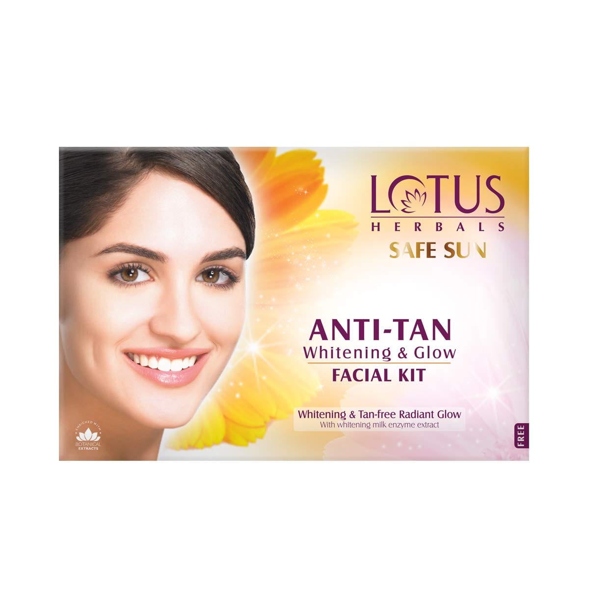 Lotus Herbals - Safe Sun Anti Tan Whitening and Glow Facial Kit