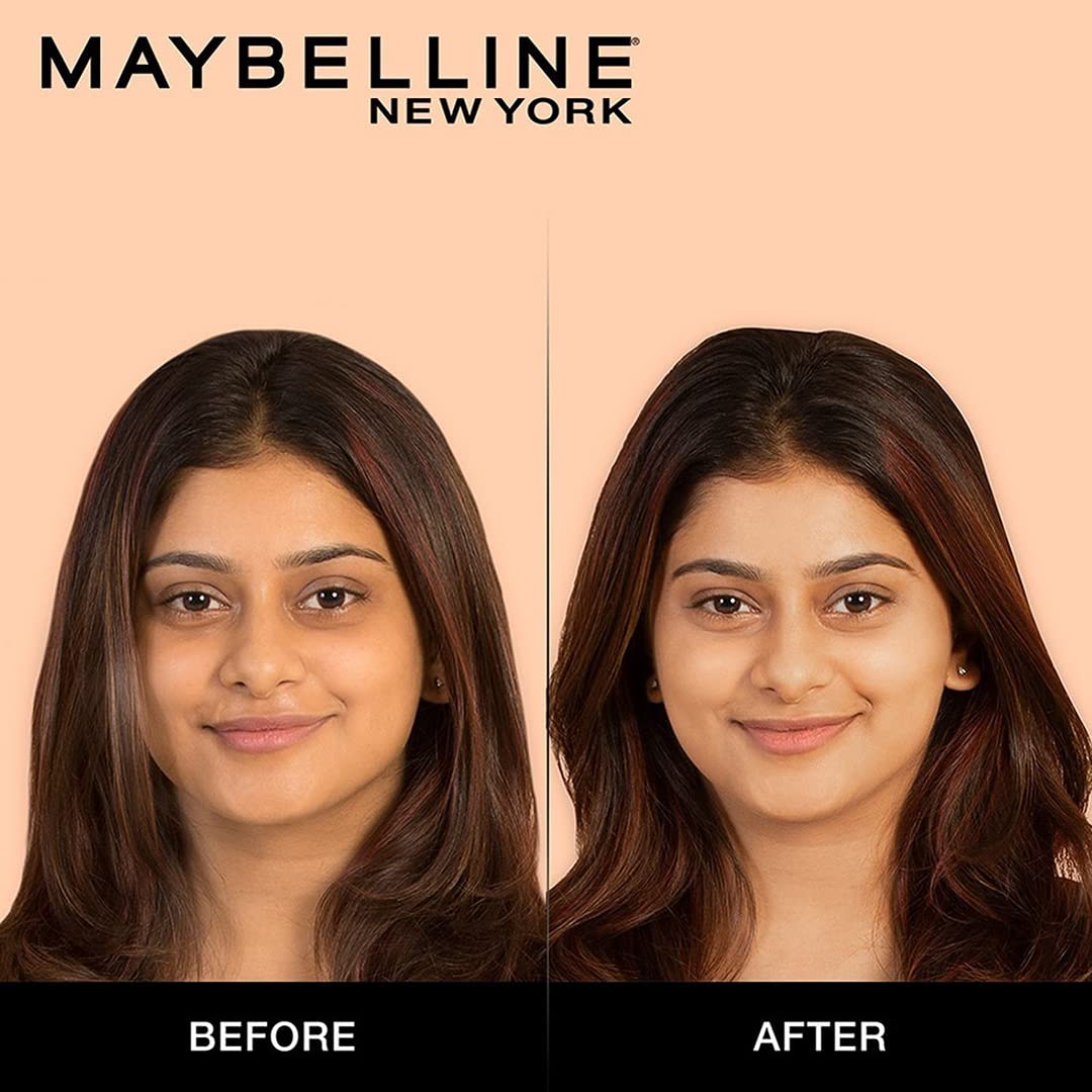Maybelline New York Liquid Foundation, Matte & Poreless, Full Coverage Blendable Normal to Oily Skin, Fit Me, 115 Ivory, 18ml