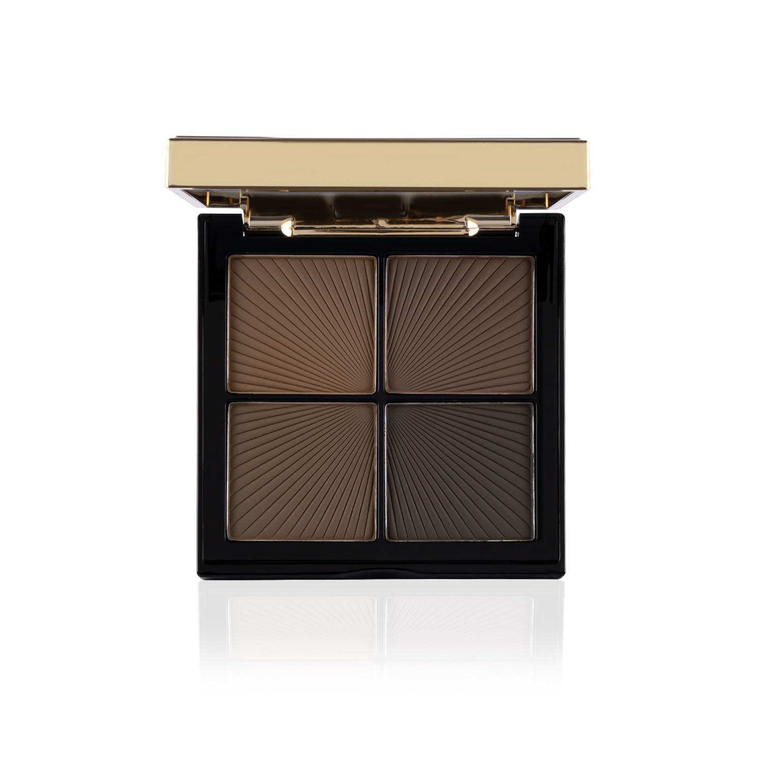 PAC Spotlight Eyebrow Palette X4 | Longlasting Micro Fine Powder Formula | Pigmented Natural Shades