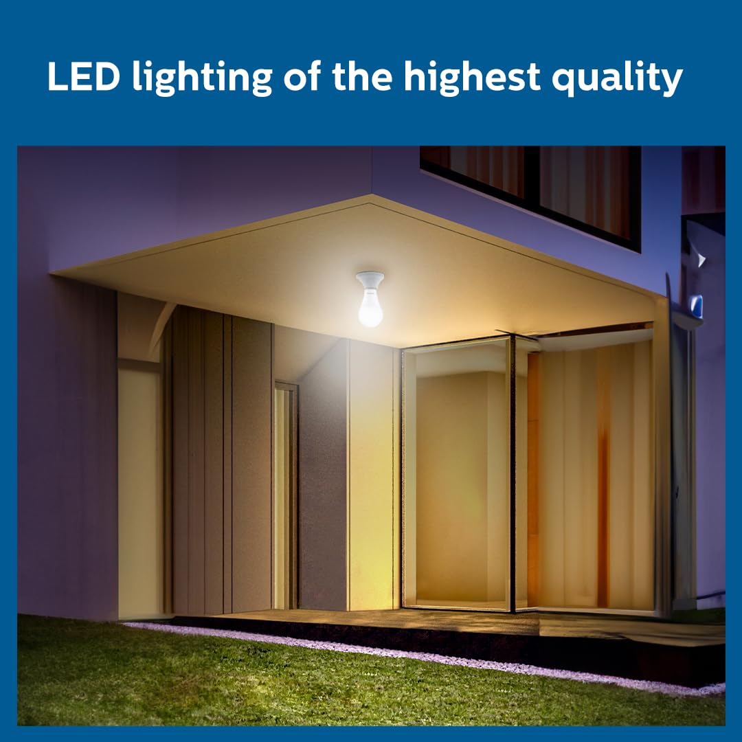 Philips Ace Saver 9 Watt LED Bulb, Base B22 (Cool Day Light), Pack of 6