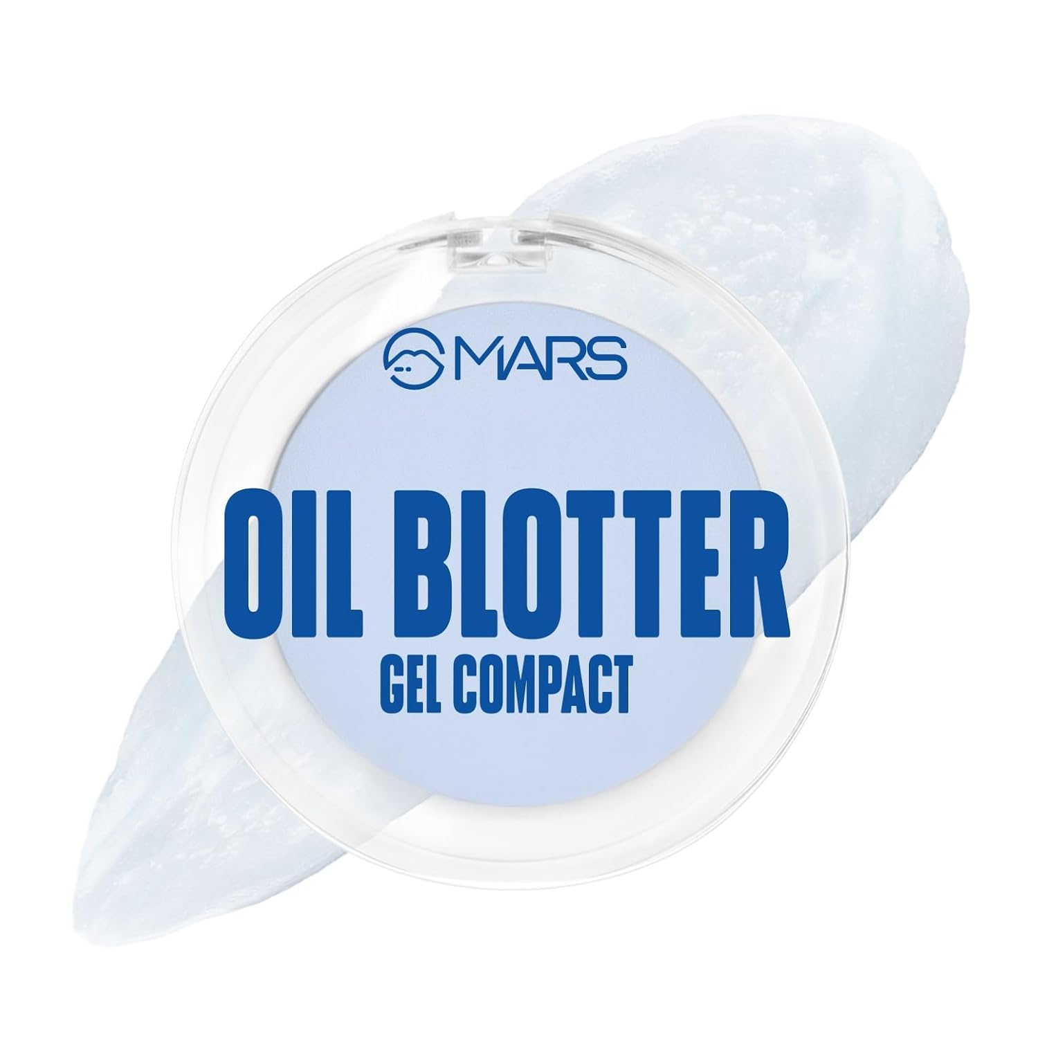 Oil Blotter Gel Compact Setter, Matte Finish, Absorbs Oil, Blurs Pores, Non-Cakey Formula, 6g
