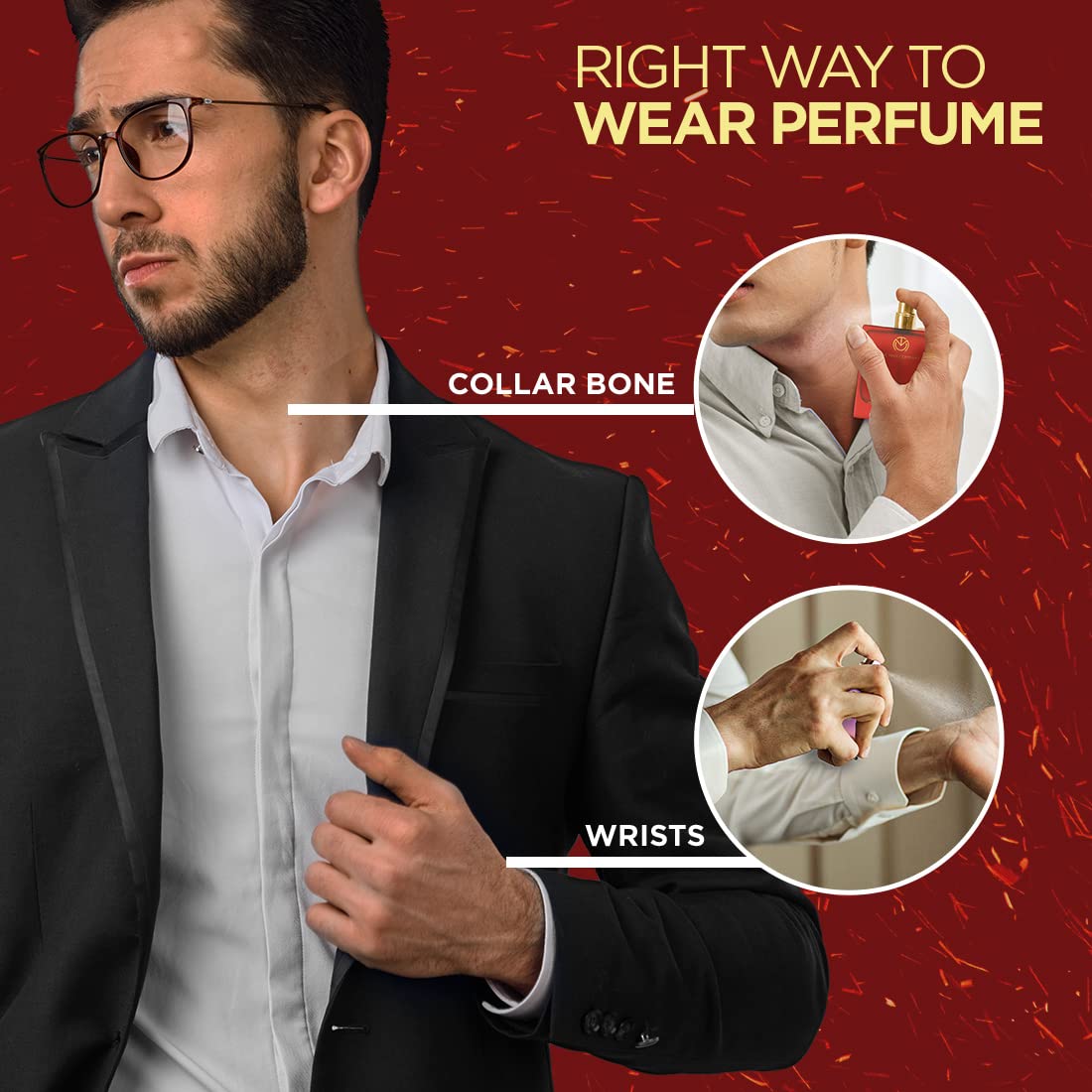 The Man Company Fire Eau De Parfum for Men | 50 ml ( Pack Of 2) | Long-Lasting Premium Perfume | Warm & Spicy Fragrance | Bold, Masculine & Captivating Scent |