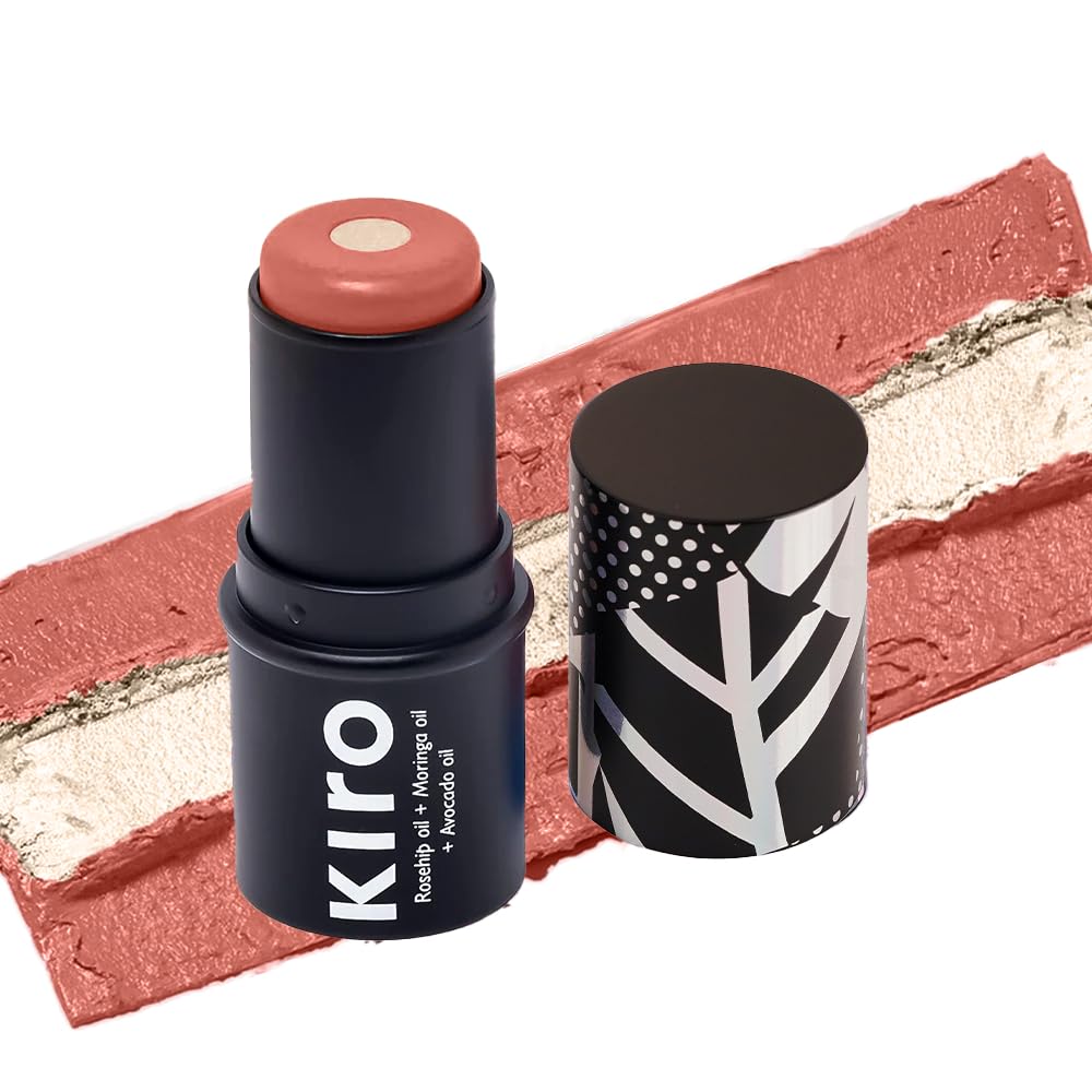 Kiro Wonder Wand Multi-Stick - Terracotta Bloom, 7.5g | 3-in-1 Stick - Blush, Eyeshadow & Lip Tint | Creamy, Weightless & Long-Lasting | Rosehip, Avocado & Moringa Oil Infused | Hydrating with Glowing Core