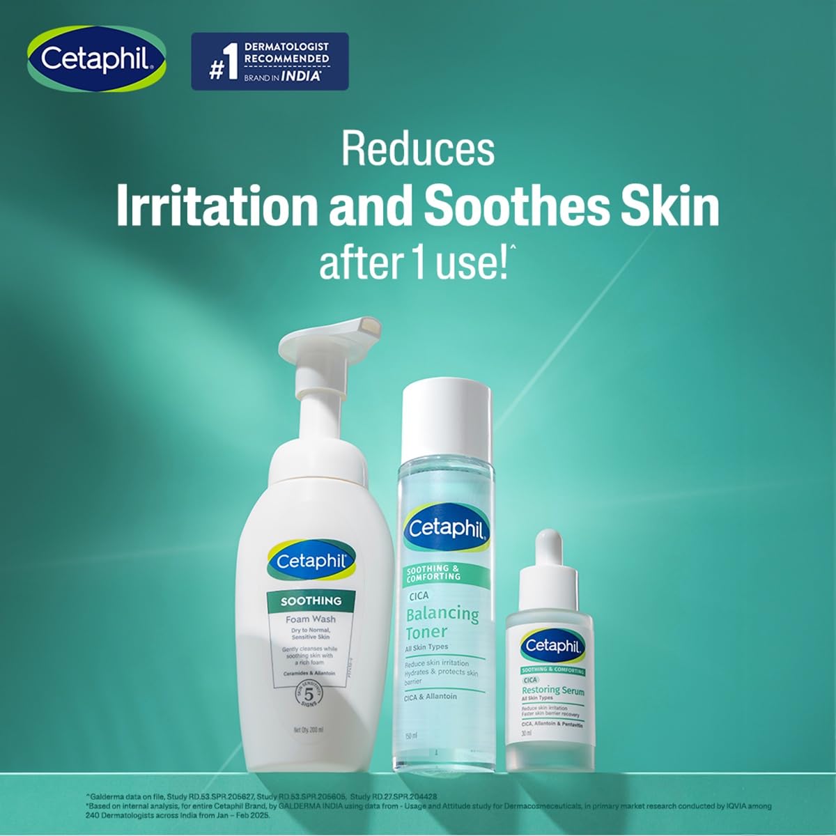 Cetaphil Soothing & Comforting CICA Balancing Toner 150ml | Instantly Hydrates & Soothes Sensitive Skin | With Centella Asiatica & Allantoin | Strengthens Skin Barrier | 35% More Hydration