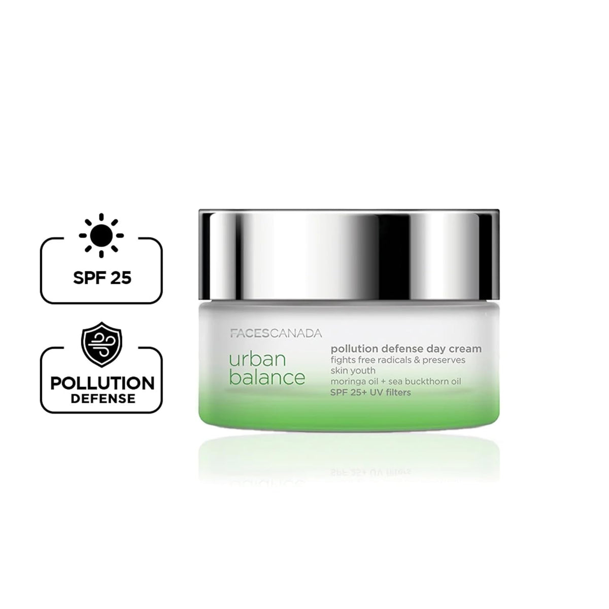 Faces Canada Urban Balance Pollution Defense Day Cream, 50g