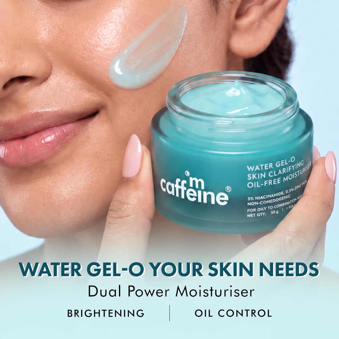 mCaffeine Water Gel-o Skin Clarifying Oil Free Moisturiser 50ml