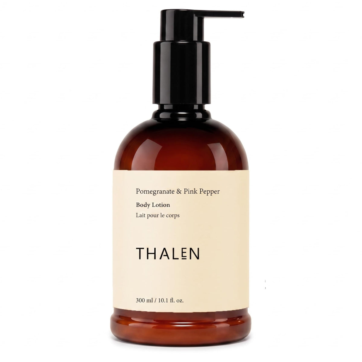 Thalen Pomegranate & Pink Pepper Body Lotion with Niacinamide, Kakadu Plum & Shea Butter, Daily Moisturiser for All Skin Types, Vegan, 300 ml