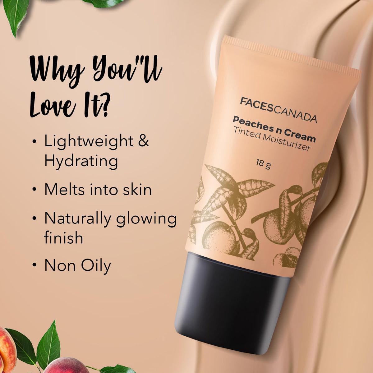 FACESCANADA Flawless Glow Combo - Strobe Cream Rose Gold (18ml) + Tinted Moisturizer - Light 01 (18 gm) | Illuminating & Glowing Makeup Base | Lightly Tinted BB
