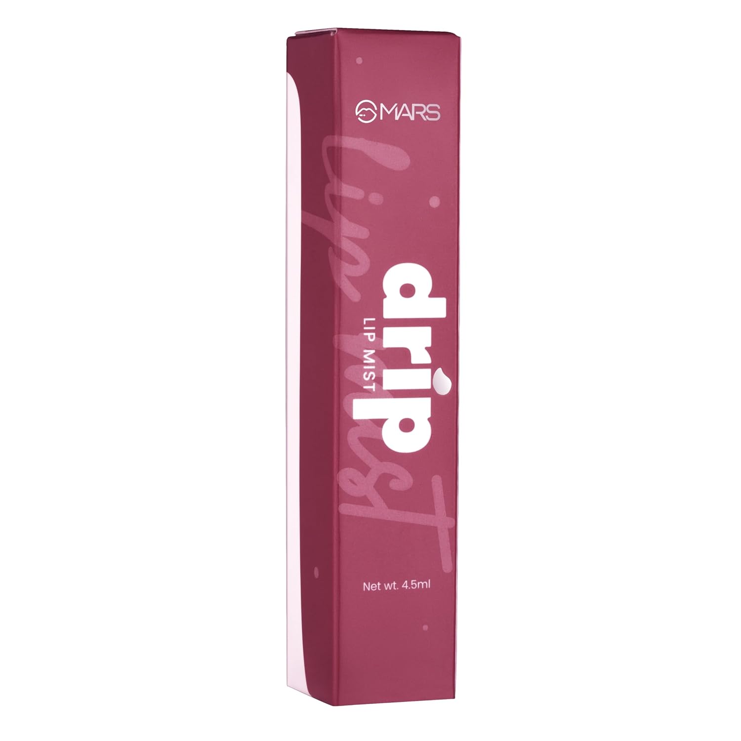 MARS Drip Lip Tint for Women (4.5 ml) (08-Plum Drip) | Lightweight & Long-Lasting | Comfortable Long Wear | Non-patchy Reapplication |Buildable Color, Glossy Finish