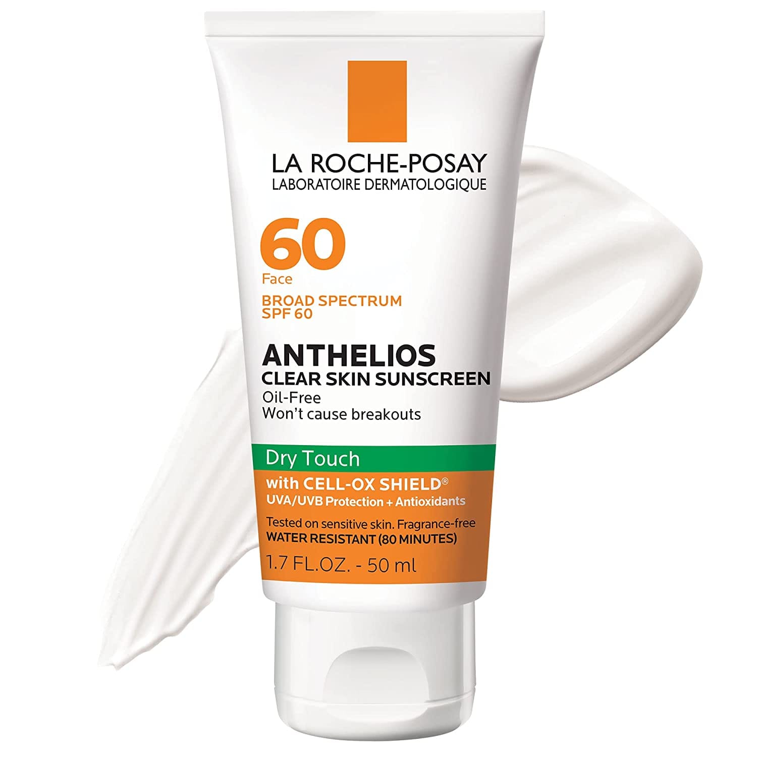 La Roche Posay - SPF 60 - 0.15 Pounds Sunscreen Cream Dry Touch (50mL)