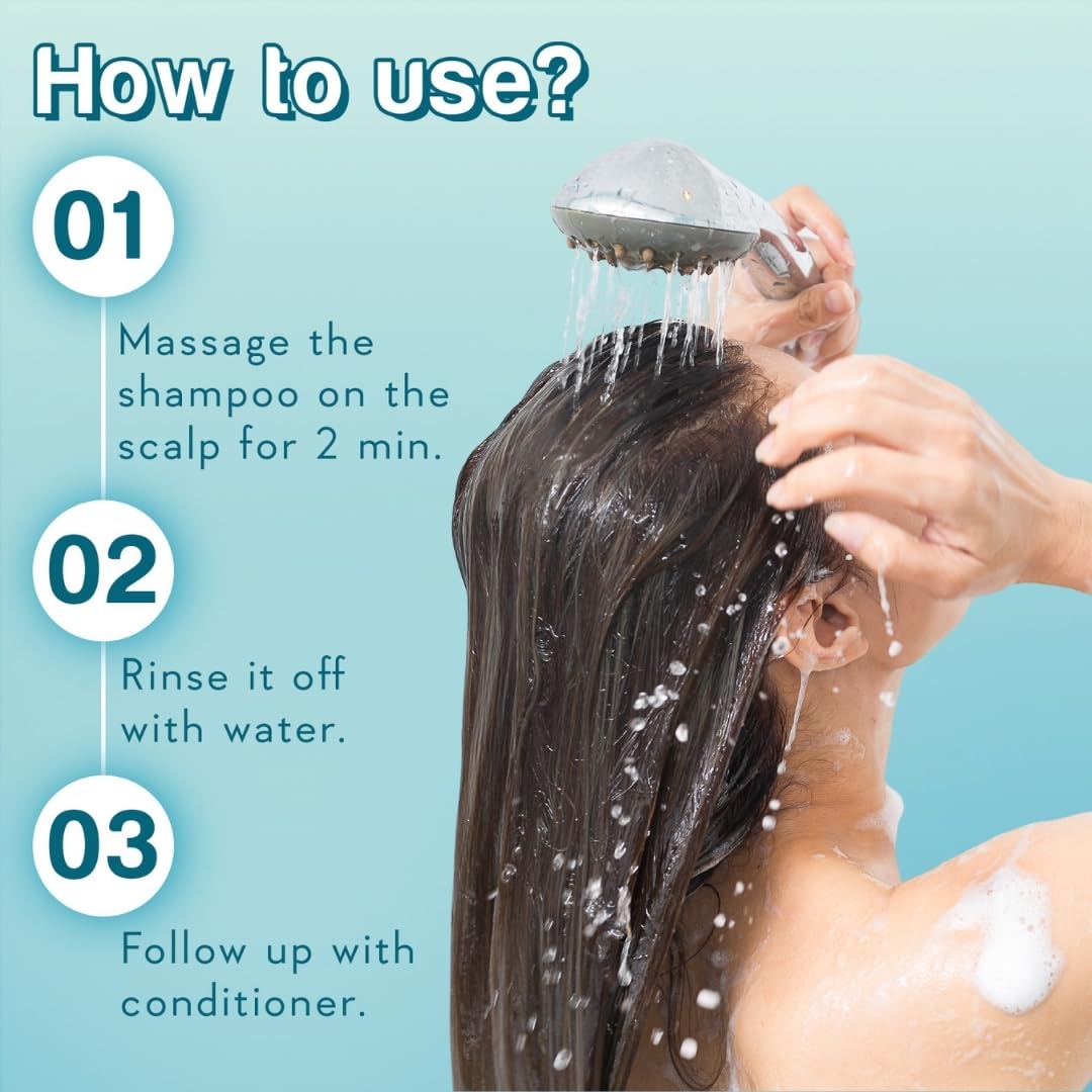 WishCare Hydrating Shampoo | Scalp & Hair Cleansing Formula | Sulfate Free & Paraben Free | For Women & Men | 250 ml