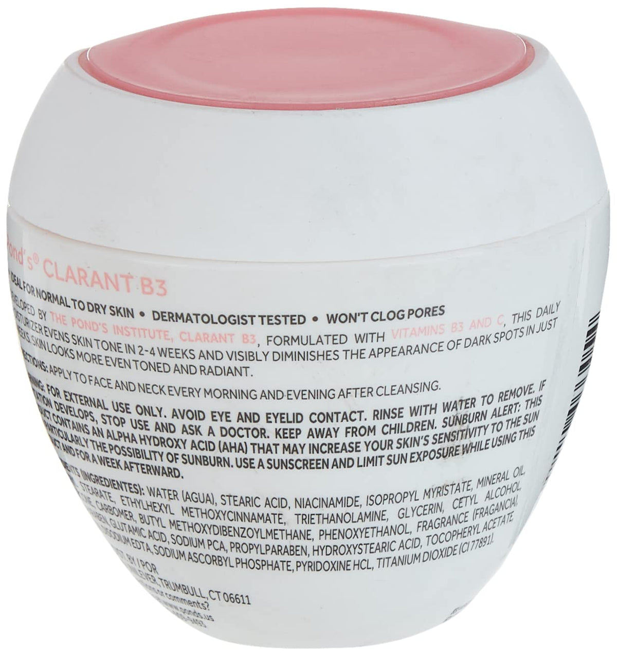 POND'S Clarant B3: Dry Skin 7 Oz Cream