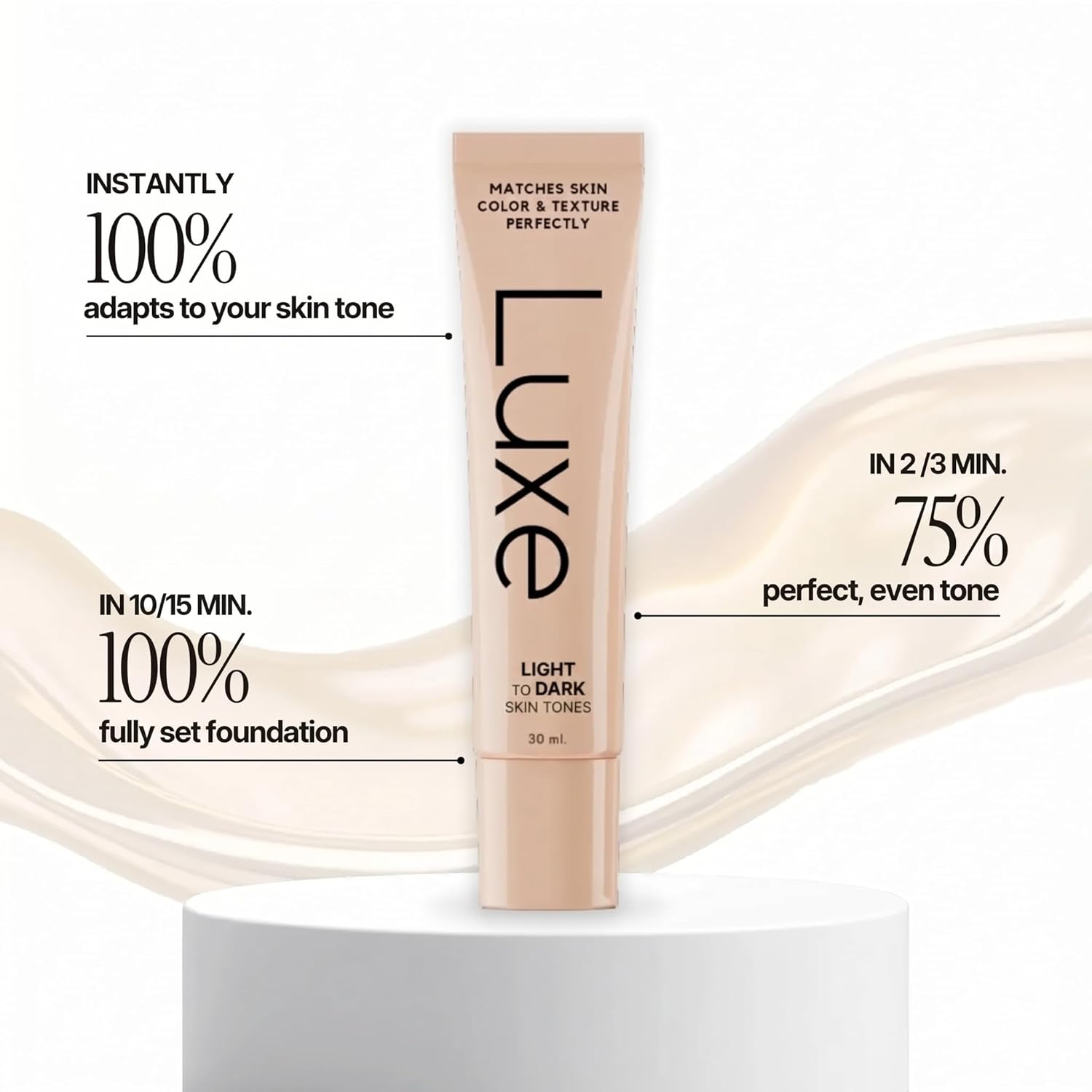 Luxe Color Changing Foundation – Medium Brand: LUXE