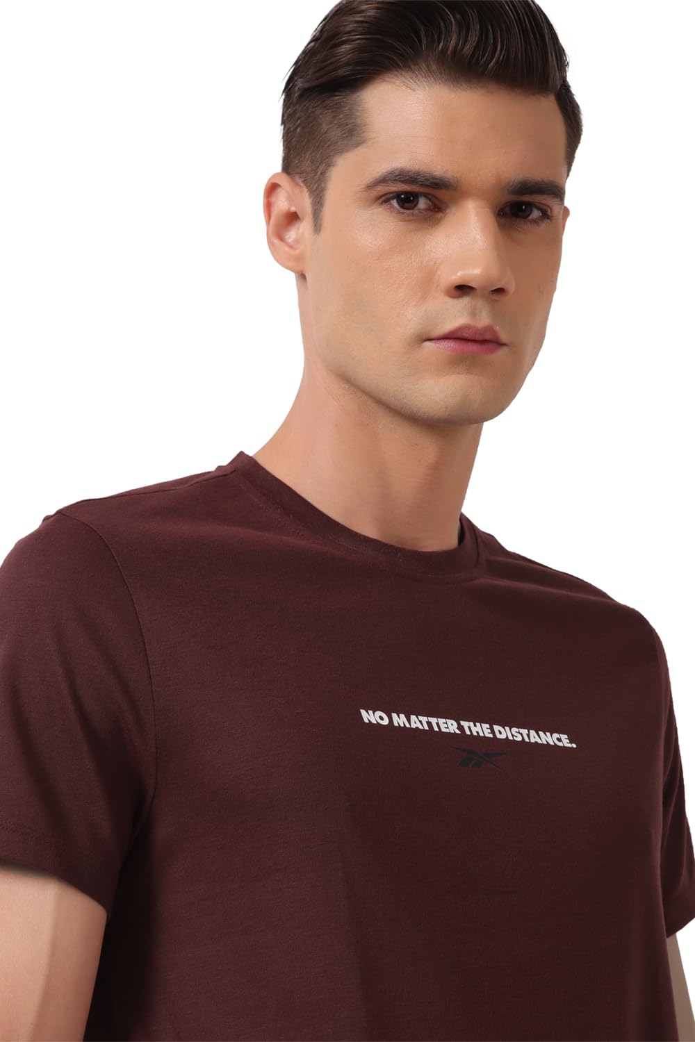 Reebok Men's Regular Fit T-Shirt XS Maroon