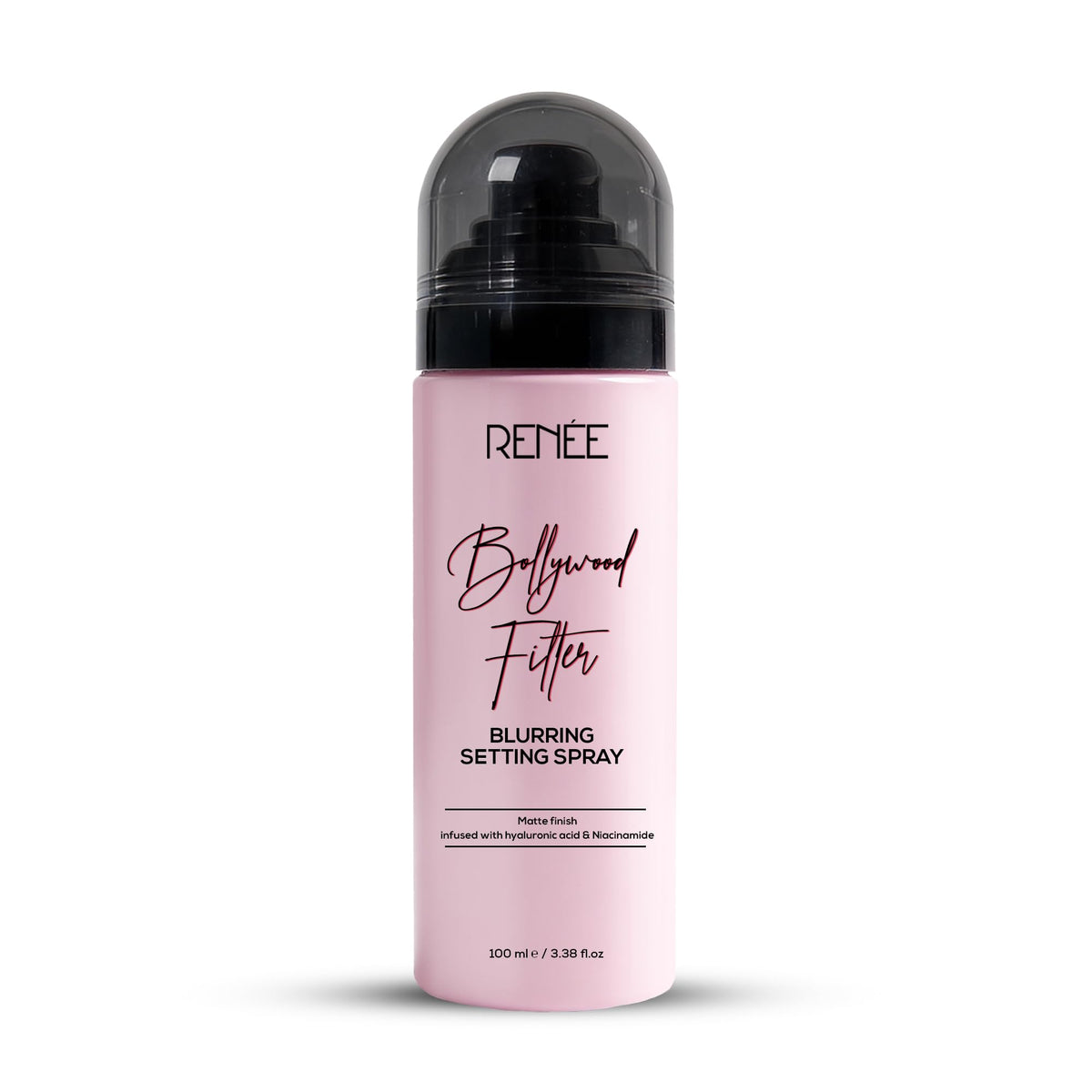 RENEE Bollywood Filter Blurring Setting Spray for Face Makeup, Matte Finish & Pore Blur Effect with Niacinamide & Hyaluronic Acid, Long Lasting Makeup Fixer & S