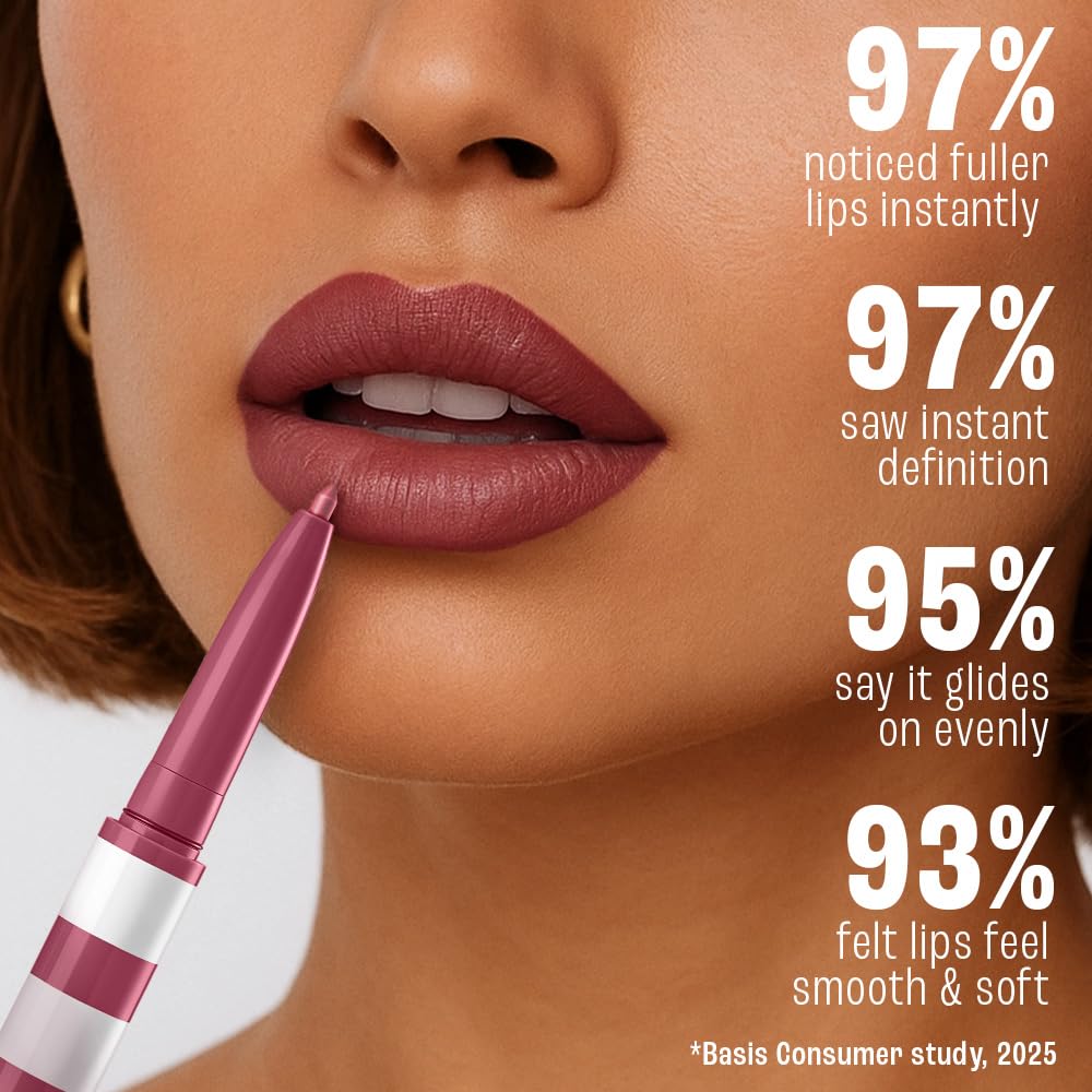 Lakme 9to5 Hya Beach Edit, Lipstick + Liner Duo, Pro Pink Medium, Infused with Hyaluronic Acid, Vitamin E, Jojoba Oil, Comfortable Matte Finish, SPF Powered, Hydrating Lipstick, 2+0.2 g