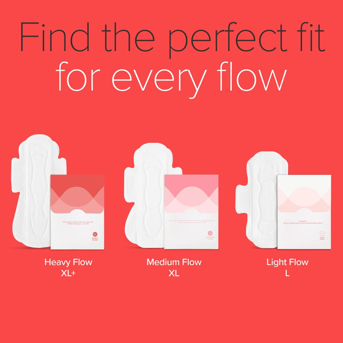 Nua Complete Comfort Sanitary Pads - Designed for Sensitive Skin | Pack of 50 pads for Heavy flow, with Disposal covers | Zero Irritation | Comfortable All-Day