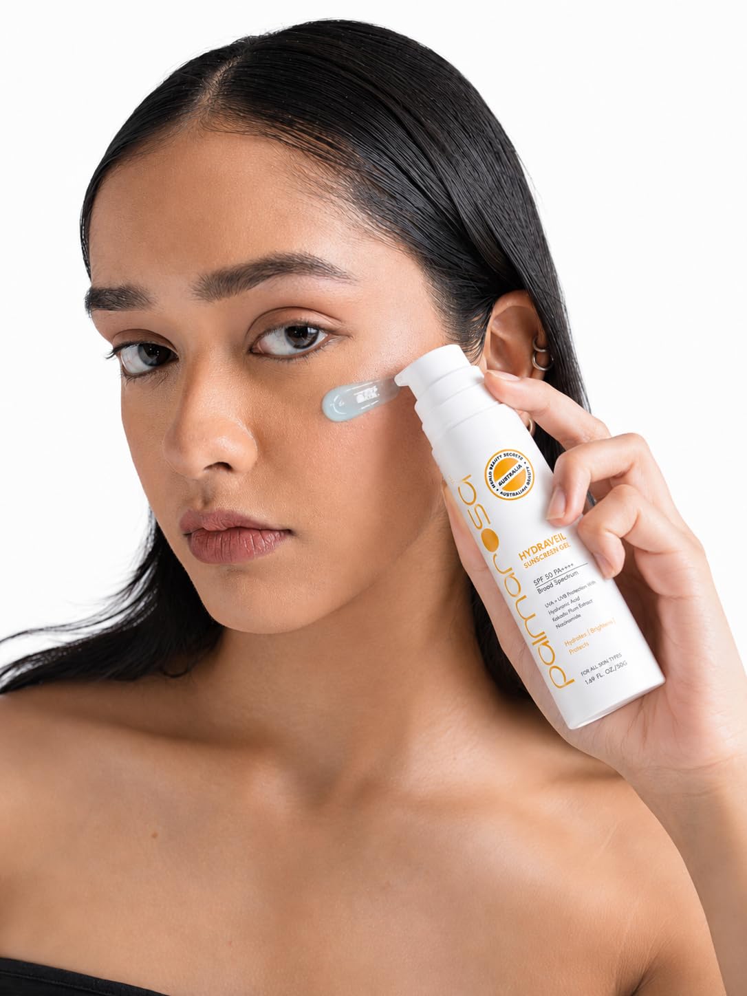 PALMAROSA™ HYDRAVEIL SUNSCREEN SPF 50 PA++++ With Kakadu Plum Extract