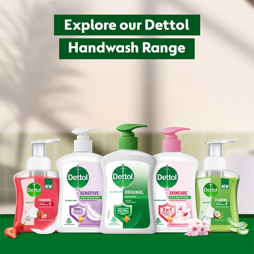 Dettol Original Germ Protection Handwash Liquid Soap Refill, 5L