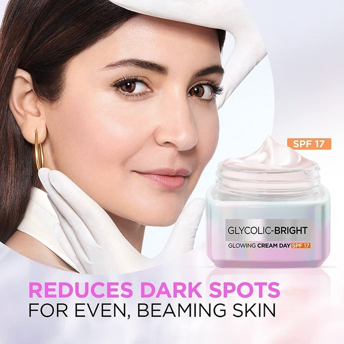 Loreal Paris - Glycolic Bright Day Cream with SPF 17 (15ML) (Buy 2 Get 1 Free)