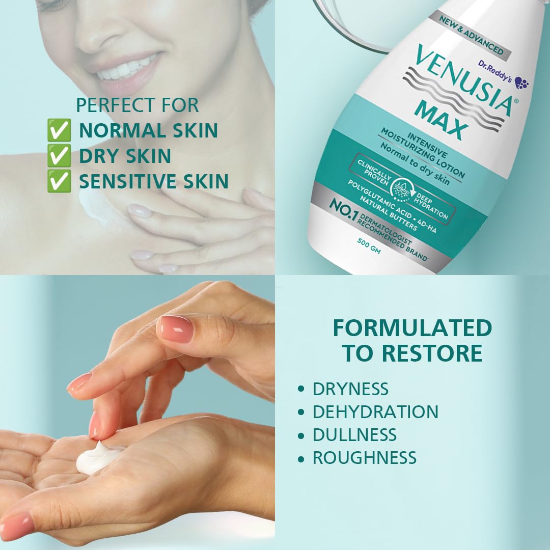 Venusia Max Intensive Moisturizing Lotion 300g
