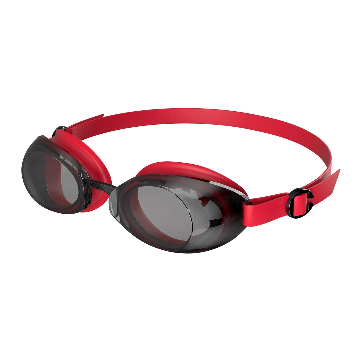 Speedo Unisex Kids Jet 2.0 Anti-Fog UV Protection Swim Goggles (Age Range - 6-14 Years) - Yellow Red & Smoke Free Size