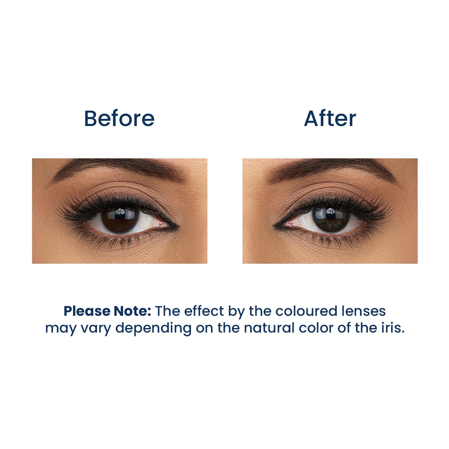 Aquacolor Tricky Turquoise Candy Pack Zero Power Colored Lenses (2 Lens/Box)
