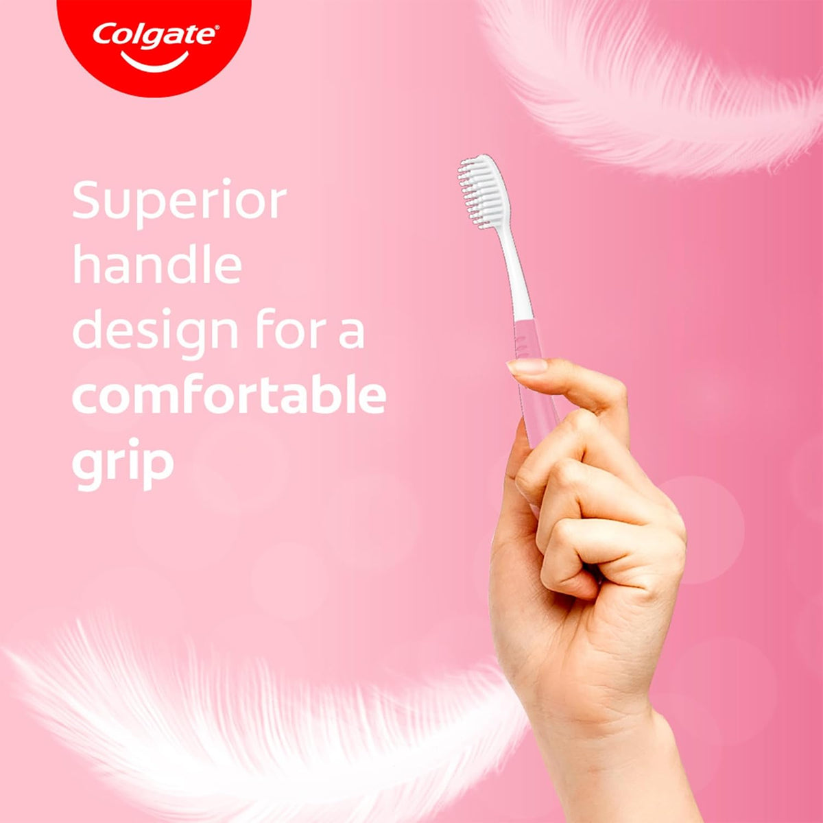 Colgate Sensitive Toothbrush Set | Ultra Soft Bristles | Sensitive Teeth 4 count (Pack of 1)