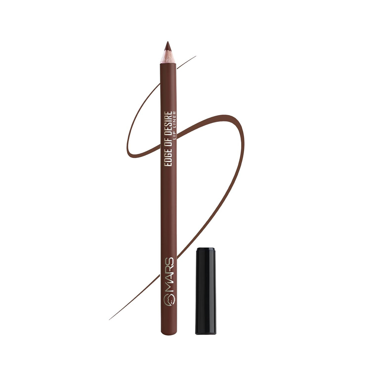 MARS Matte Lip Liner One Swipe Smooth Long Lasting Lip Pencil (1.4gm) (05-WINE NIGHT) (14-CHOCO BUTTER)