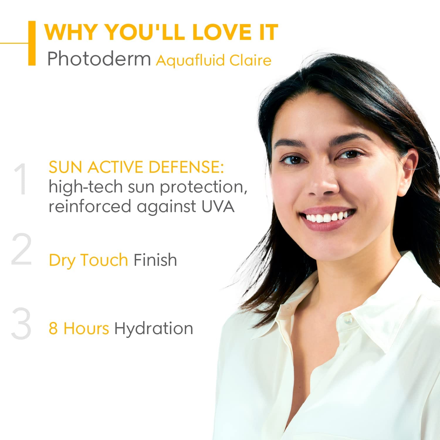 Bioderma - Photoderm Aquafluide Cream Sunscreen SPF 100+ Claire - UVA Protection (40mL)
