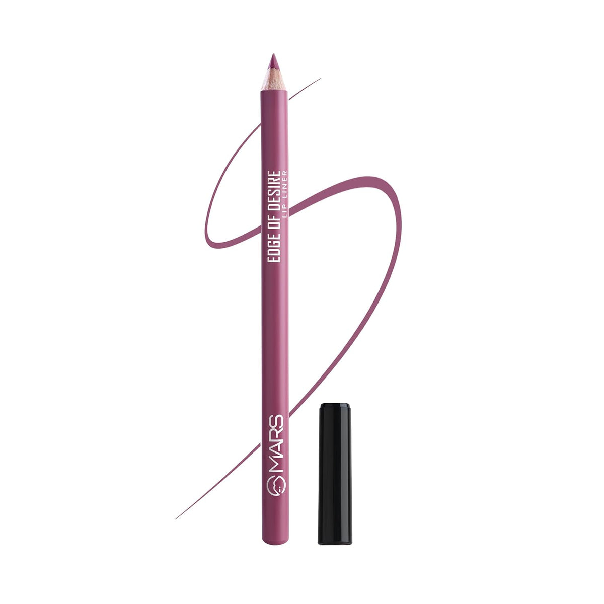 MARS Creamy Matte Long Lasting & Creamy Lipstick(3.2 gm) (12-Khoobsurat Kuchipudi) Matte Lip Liner One Swipe Smooth Long Lasting Lip Pencil (1.4gm) (01-LUSTY PI