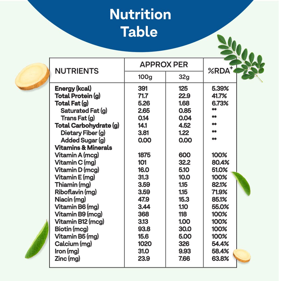 OZiva Protein & Herbs for Men, Chocolate, 16 Servings, 500 g Chocolate 1.1 lbs