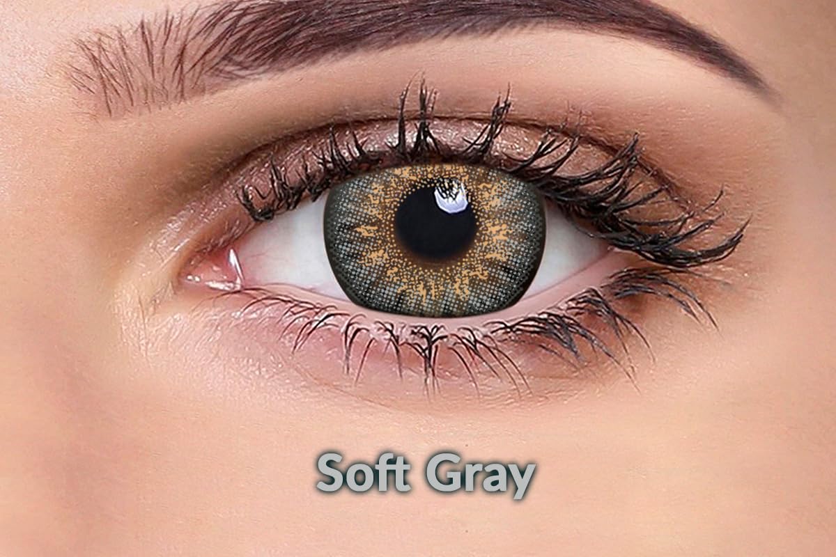 Ivalens Daily Fresh Color lens Plano Dailies 10 lens/Box - Soft Gray Color