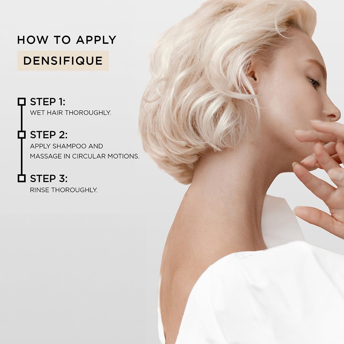 Kérastase Densifique Densité 250ml |Hair Thickening and Volumizing Shampoo | Infused with Hyaluronic Acid & Ceramides