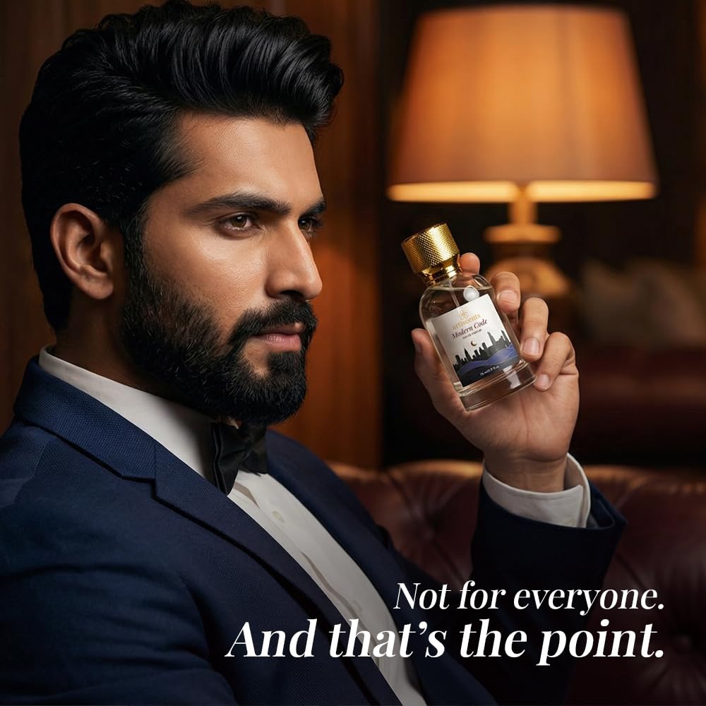Modern Code Eau De Parfum (EDP) 50ML | Long Lasting Perfume | Masculine Scents with Bergamot, Juniper Berries, Vetiver | Daily Use Perfume