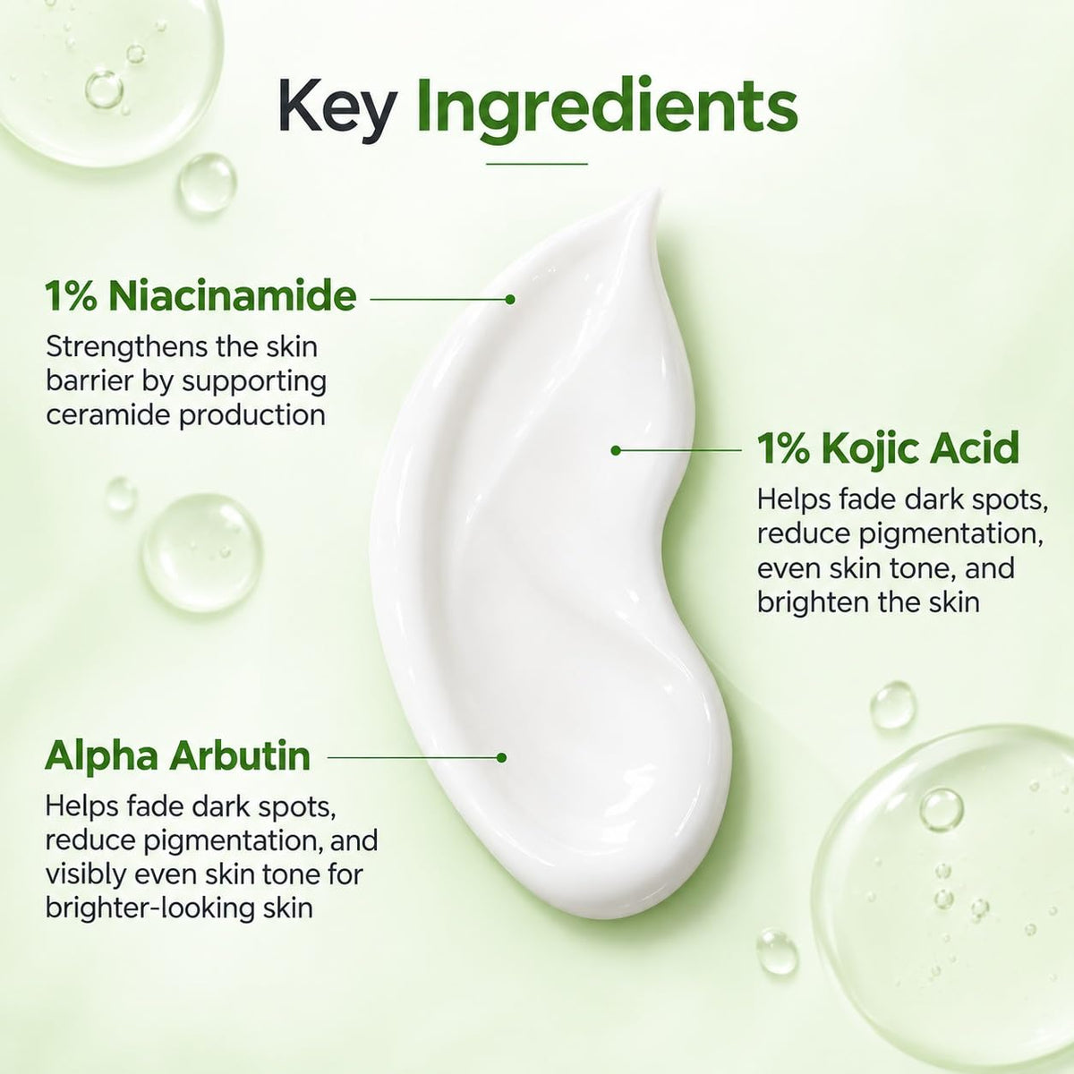 1% Kojic Acid Daily Glow Body Serum-Lotion (200 ml) | Up to 72 Hours Hydration | Evens Out Skin Tone | Fades Pigmentation | Brightens Skin | Lightweight | Non-s