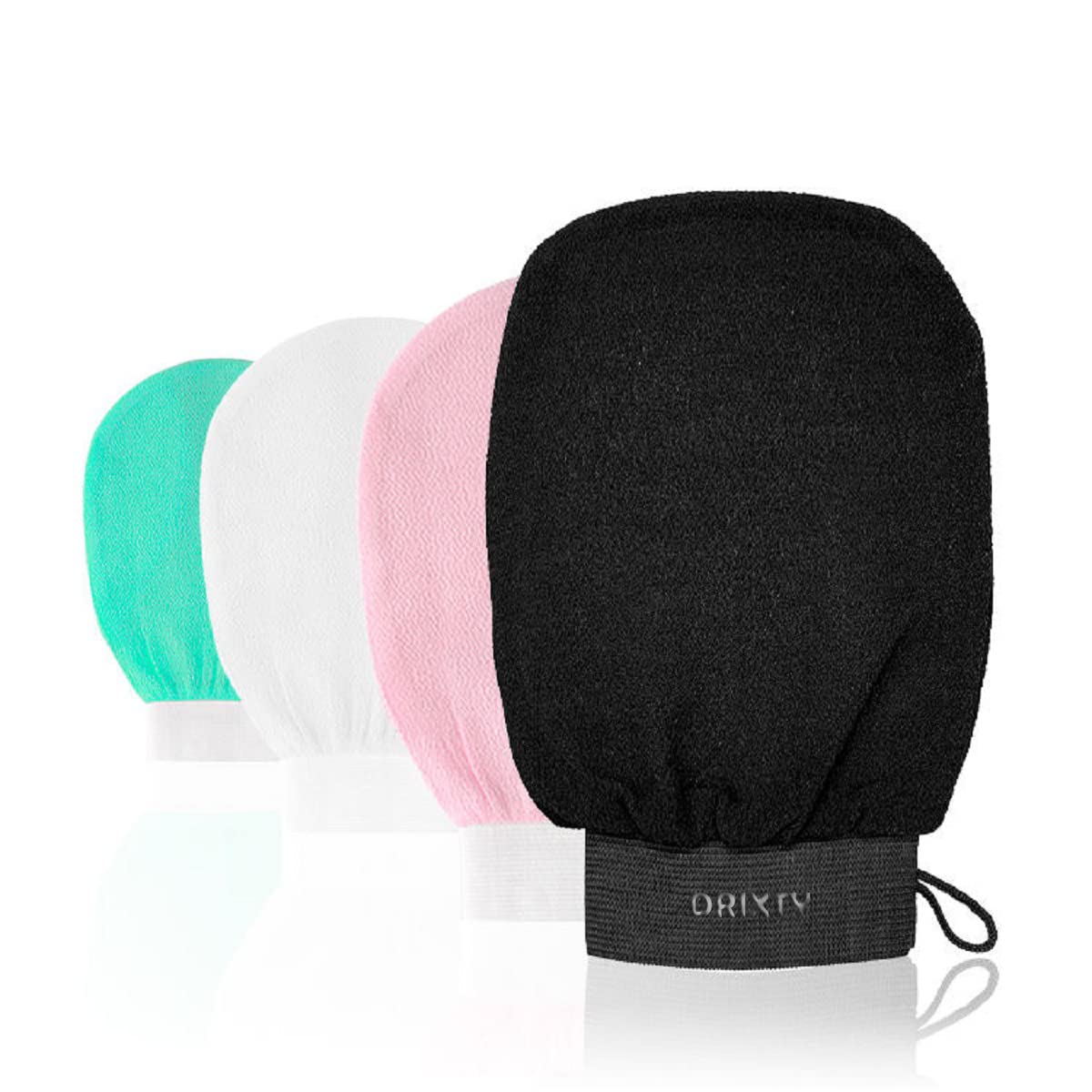 Exfoliating Body & Face Dead Skin Remover Body Scrubber Exfoliator Mitt for Use at Shower or Bath – Korean Style Exfoliating Women & Men Washcloth (Pack of 1) (