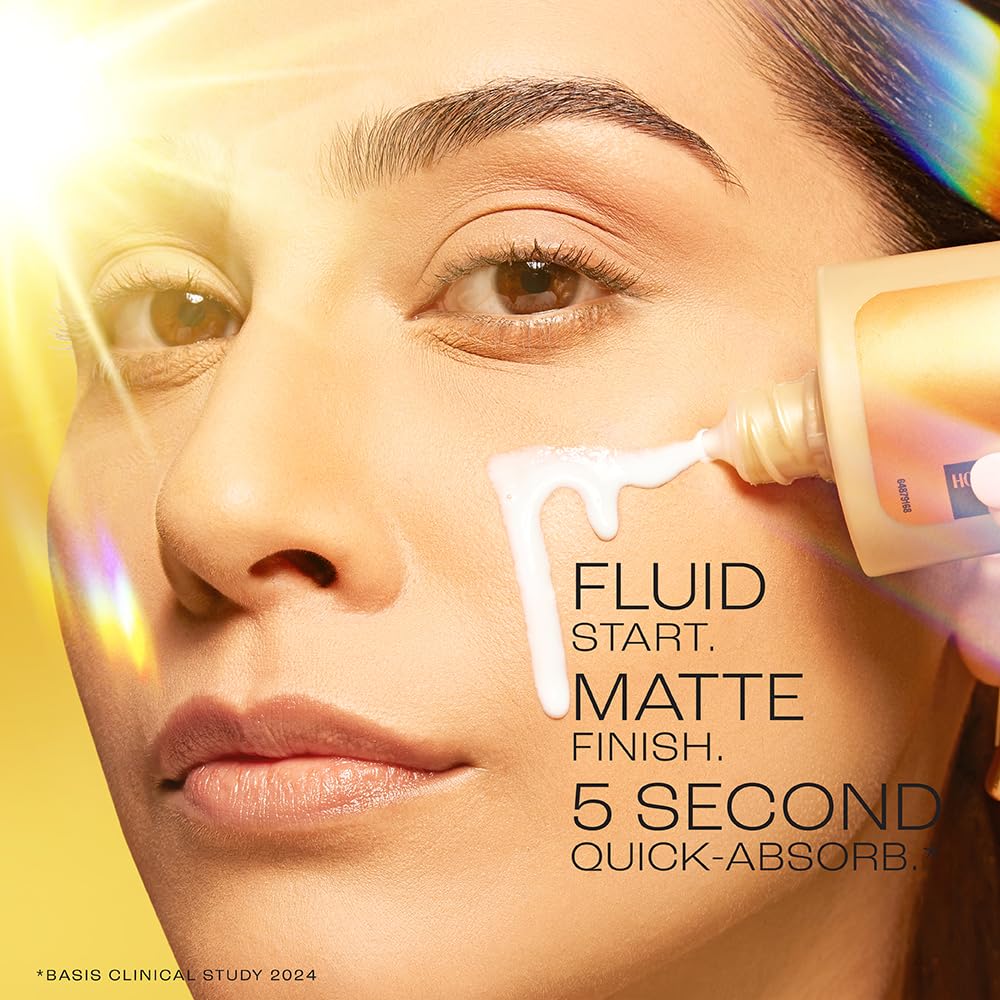 Lakme Fluid SPF 50 PA++++ In-Vivo tested Sunscreen With 1% Niacinamide & Ceramide,all skin type 30ml