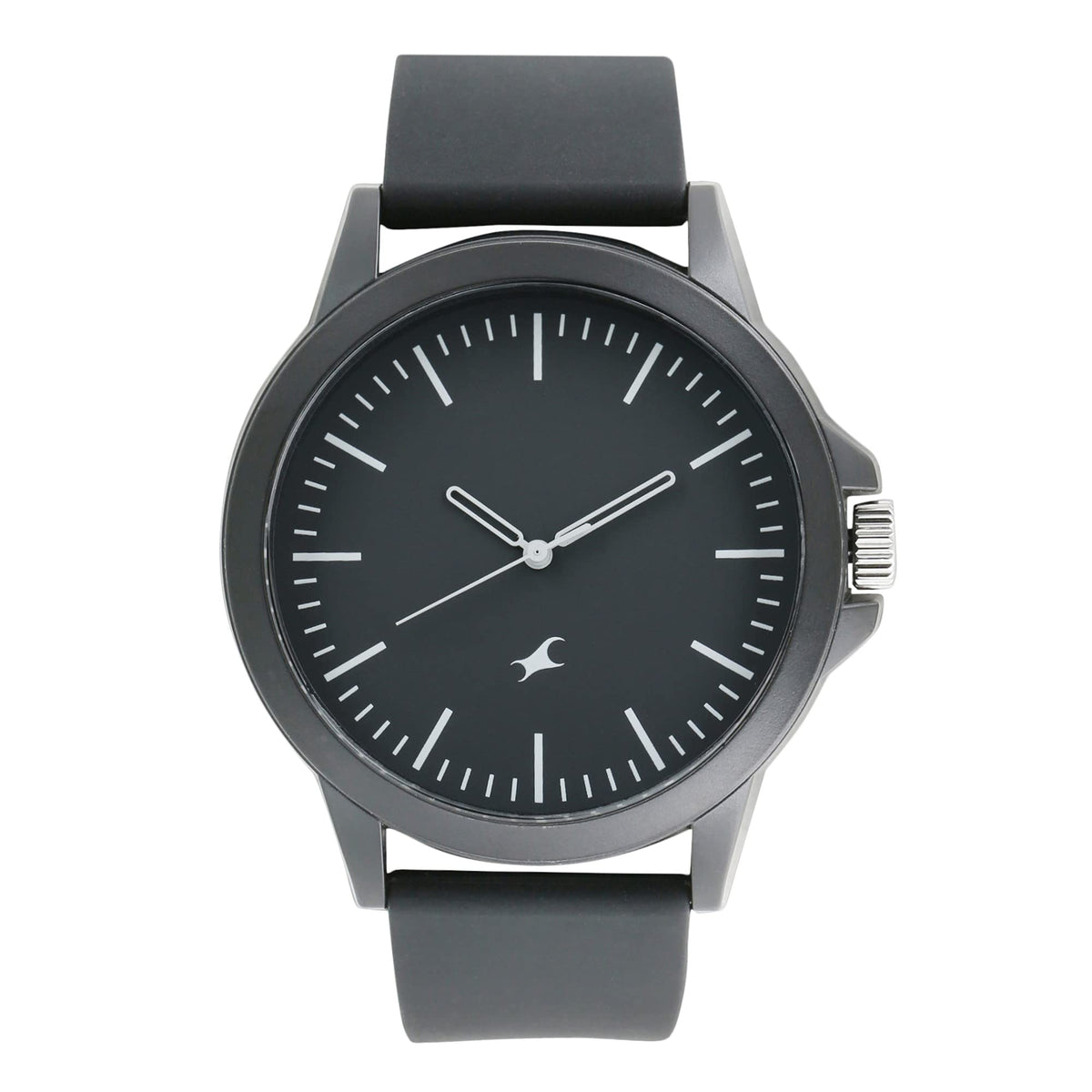 Fastrack Analog Unisex-Adult Watch Black