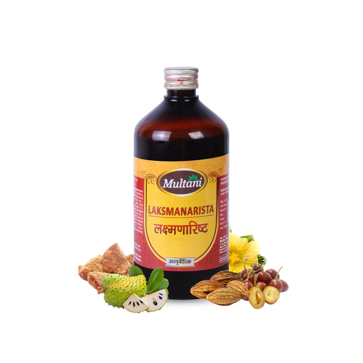 Multani Laksmanarista, For Female Disorders, Useful In Gynaecological Disorders, & 15 Natural Ayurvedic Herbs, 680 Ml