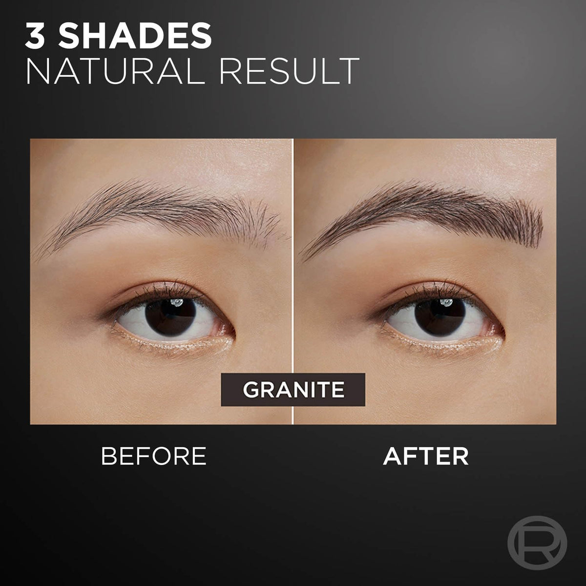 L'Oreal Paris Infaillible Faux Brow Eyebrow Pen, Ultra Thin, Granite 1 ml (Pack of 1)