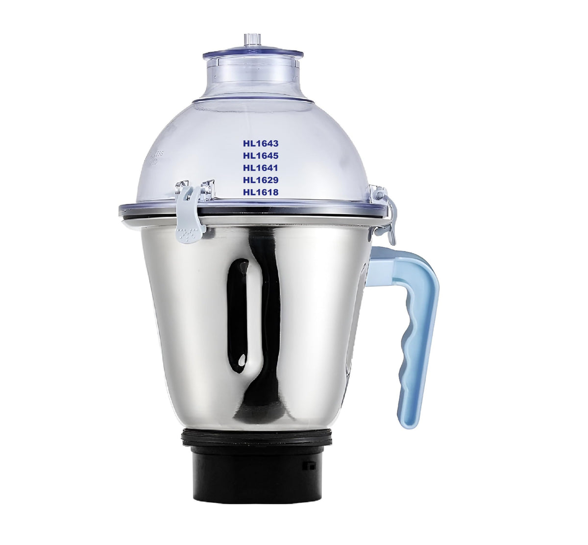 1.5Litre Big/Wet Jar Suitable for PHILIPS Mixer Grinder Models "HL1643/ HL1645/ HL1641/ HL1629/ HL1618" Only | Mixer Grinder Jar Replacement Parts & Accessories