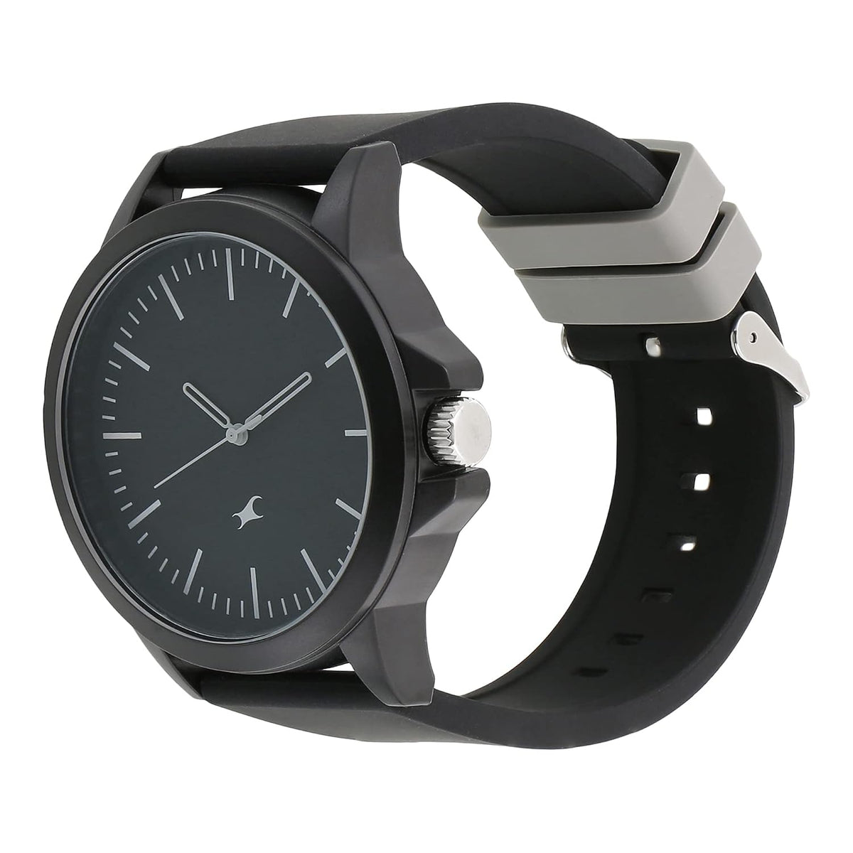 Fastrack Analog Unisex-Adult Watch Black
